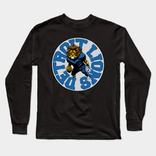 Lions Football (Circle Version) Long Sleeve T-Shirt